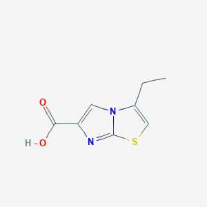 3-Ethylimidazo[2,1-b][1,3]thiazole-6-carboxylic acid