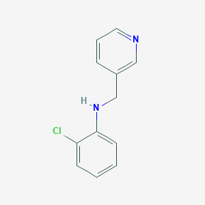 2-chloro-N-(pyridin-3-ylmethyl)aniline