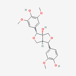 molecular formula C21H24O8 B13069351 Fraxiresinol 