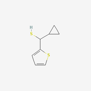 Cyclopropyl(thiophen-2-yl)methanethiol