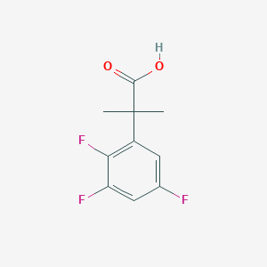 2-Methyl-2-(2,3,5-trifluorophenyl)propanoic acid