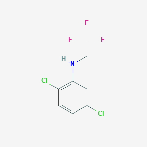 (2,5-Dichloro-phenyl)-(2,2,2-trifluoro-ethyl)-amine