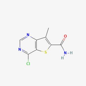 4-Chloro-7-methylthieno[3,2-d]pyrimidine-6-carboxamide