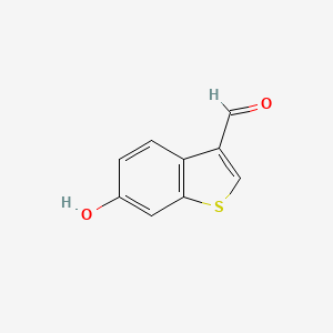 6-Hydroxy-1-benzothiophene-3-carbaldehyde