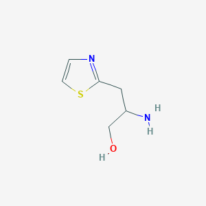 2-Amino-3-(1,3-thiazol-2-yl)propan-1-ol