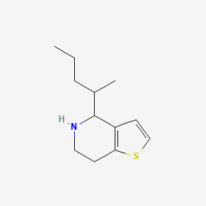 4-(Pentan-2-yl)-4H,5H,6H,7H-thieno[3,2-c]pyridine