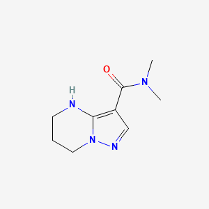 N,N-Dimethyl-4H,5H,6H,7H-pyrazolo[1,5-a]pyrimidine-3-carboxamide