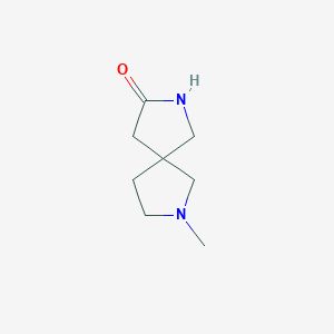 7-Methyl-2,7-diazaspiro[4.4]nonan-3-one