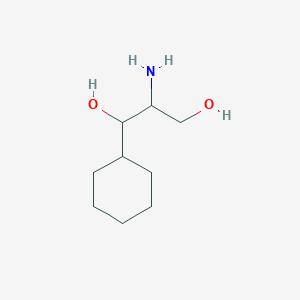 2-Amino-1-cyclohexylpropane-1,3-diol