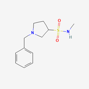 1-Benzyl-N-methylpyrrolidine-3-sulfonamide