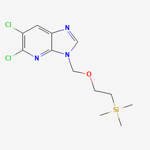 5,6-Dichloro-3-((2-(trimethylsilyl)ethoxy)methyl)-3h-imidazo[4,5-b]pyridine