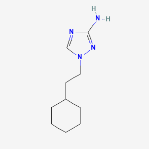 1-(2-Cyclohexylethyl)-1H-1,2,4-triazol-3-amine