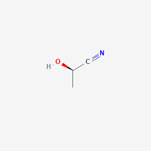 molecular formula C3H5NO B13069884 (r)-2-Hydroxypropanenitrile 