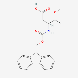 3-({[(9H-fluoren-9-yl)methoxy]carbonyl}amino)-4-methoxypentanoic acid