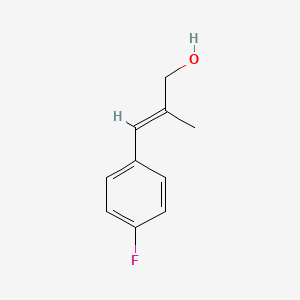 (E)-3-(4-Fluorophenyl)-2-methylprop-2-en-1-ol