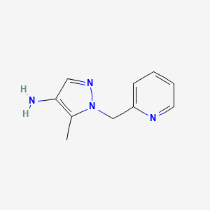 5-Methyl-1-(pyridin-2-ylmethyl)-1h-pyrazol-4-amine