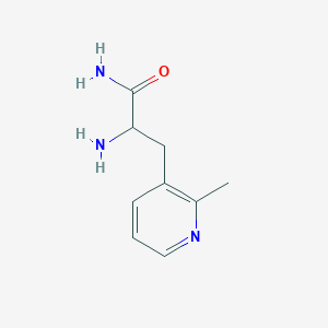 2-Amino-3-(2-methylpyridin-3-yl)propanamide