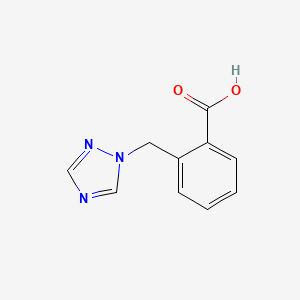 molecular formula C10H9N3O2 B1307009 2-(1H-1,2,4-triazol-1-ylmethyl)benzoic acid CAS No. 876718-01-3