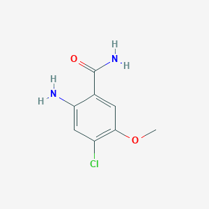 2-Amino-4-chloro-5-methoxybenzamide