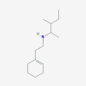 [2-(Cyclohex-1-en-1-yl)ethyl](3-methylpentan-2-yl)amine