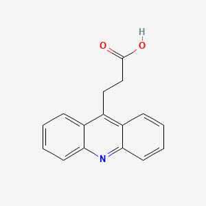 molecular formula C16H13NO2 B1307021 3-吖啶-9-基丙酸 CAS No. 88326-05-0