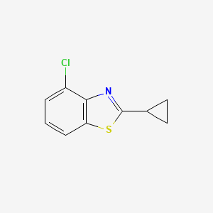 4-Chloro-2-cyclopropyl-1,3-benzothiazole