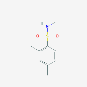 molecular formula C10H15NO2S B13070242 N-ethyl-2,4-dimethylbenzenesulfonamide 