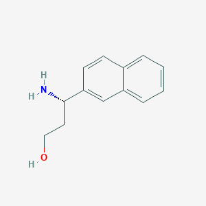 (3S)-3-Amino-3-(2-naphthyl)propan-1-OL