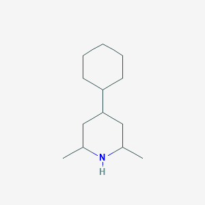 4-Cyclohexyl-2,6-dimethylpiperidine