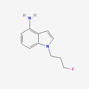 1-(3-fluoropropyl)-1H-indol-4-amine