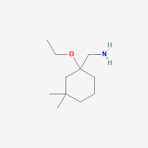 (1-Ethoxy-3,3-dimethylcyclohexyl)methanamine