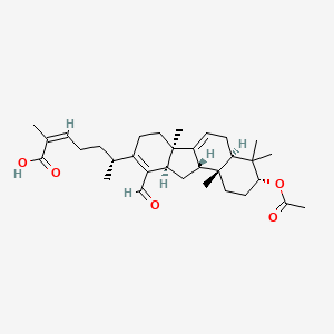 molecular formula C32H46O5 B13070563 KadcoccineacidL 