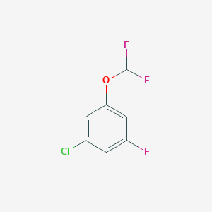 1-Chloro-3-(difluoromethoxy)-5-fluorobenzene