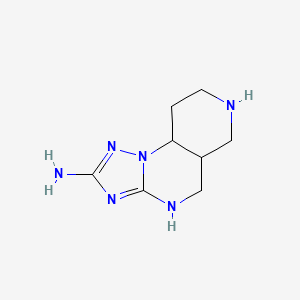 2,3,5,7,11-Pentaazatricyclo[7.4.0.0,2,6]trideca-3,5-dien-4-amine