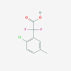 2-(2-Chloro-5-methylphenyl)-2,2-difluoroacetic acid