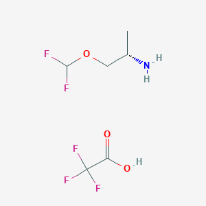 (S)-1-(Difluoromethoxy)propan-2-amine 2,2,2-trifluoroacetate