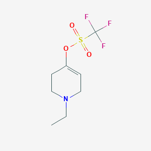 1-Ethyl-1,2,3,6-tetrahydropyridin-4-yl trifluoromethanesulfonate