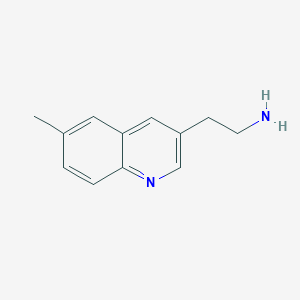 2-(6-Methylquinolin-3-yl)ethan-1-amine