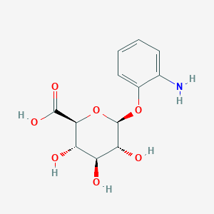 B130708 o-Aminophenyl beta-D-glucopyranosiduronic acid CAS No. 15959-03-2