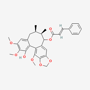 molecular formula C31H32O8 B13070856 LongipeduninA 