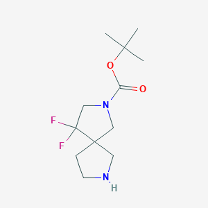 tert-Butyl 4,4-difluoro-2,7-diazaspiro[4.4]nonane-2-carboxylate