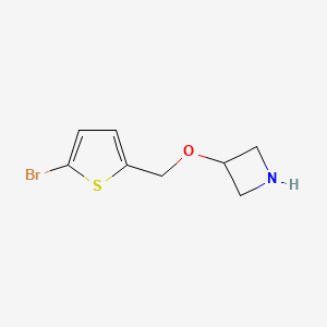 3-((5-Bromothiophen-2-yl)methoxy)azetidine