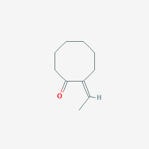 (2Z)-2-Ethylidenecyclooctan-1-one