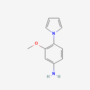 3-Methoxy-4-pyrrol-1-yl-phenylamine
