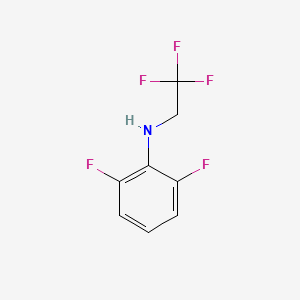 2,6-difluoro-N-(2,2,2-trifluoroethyl)aniline