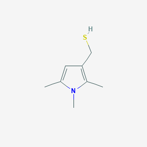 (1,2,5-Trimethyl-1H-pyrrol-3-YL)methanethiol