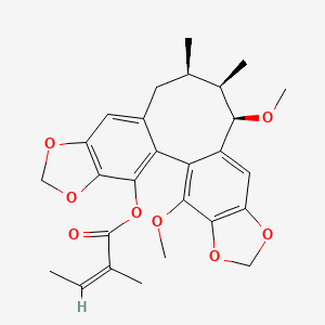 molecular formula C27H30O8 B13071140 KadusurainC 