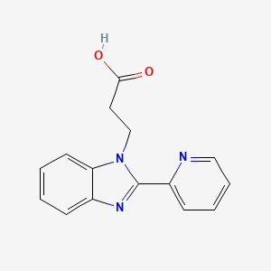 3-(2-Pyridin-2-yl-benzoimidazol-1-yl)-propionic acid