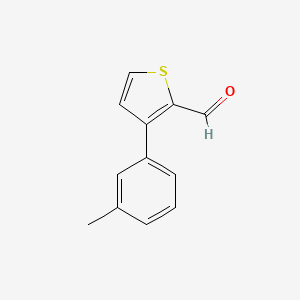 3-(3-Methylphenyl)thiophene-2-carbaldehyde