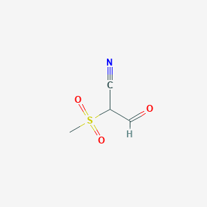 2-Methanesulfonyl-3-oxopropanenitrile